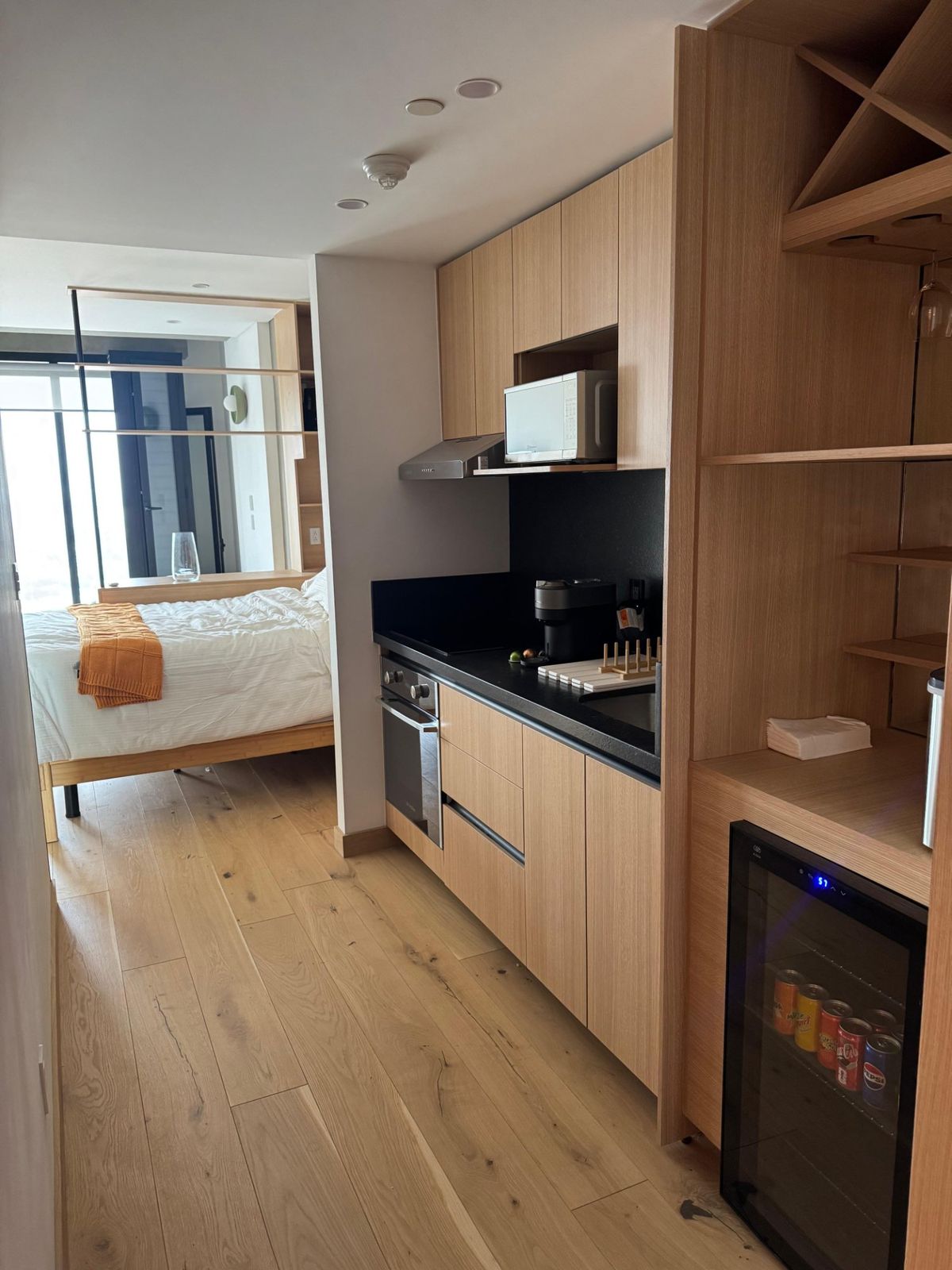 Recámara con vista panorámica