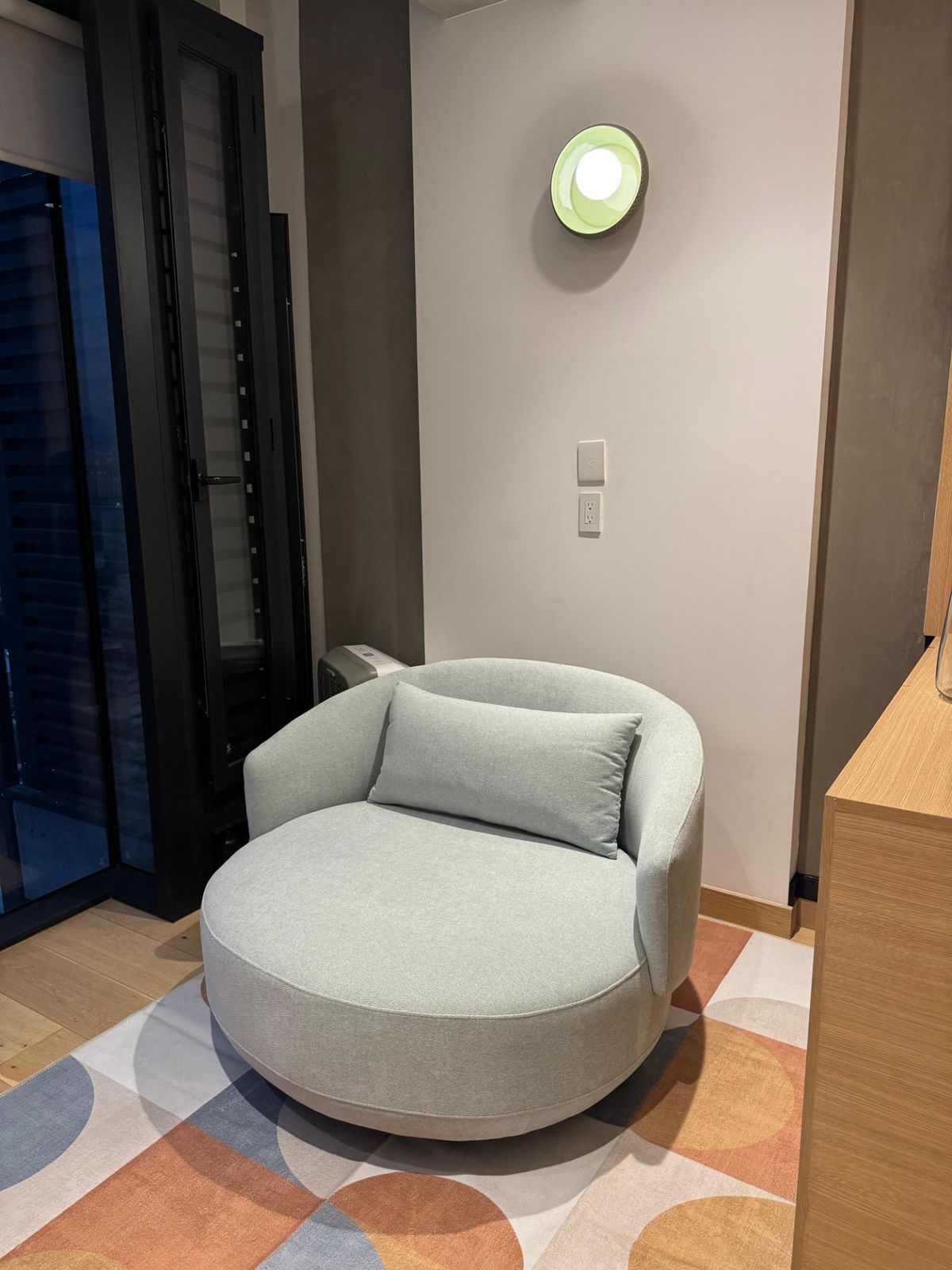 Vista nocturna de CDMX desde Bemino Suite